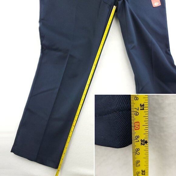 Dickies 874 Work Pants Flex Original Fit Navy Blue Men's 46x32 NWT - Picture 2 of 11